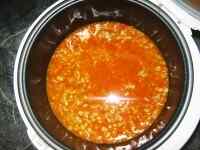 Плов из перловки с мясом в мультиварке