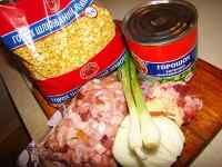 Гороховый суп с копчеными ребрами в мультиварке