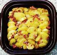 Картошка с мясом в мультиварке