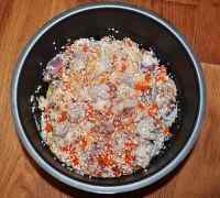 Плов с курицей в мультиварке