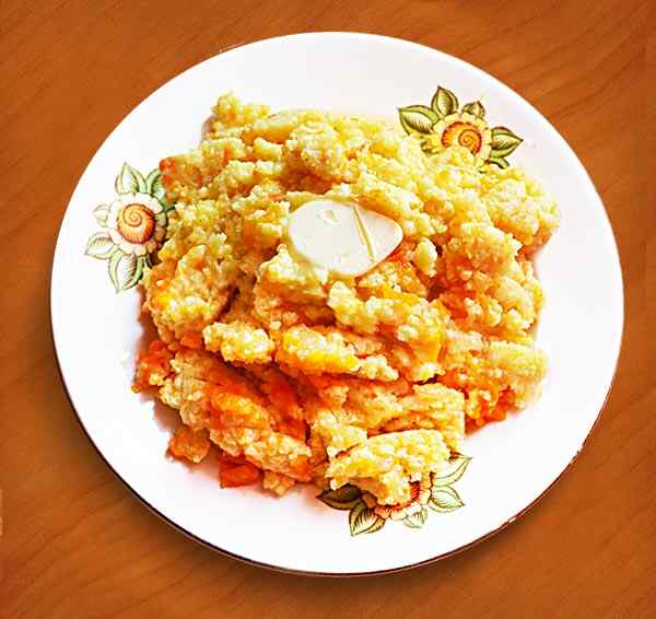 Пшенная каша с тыквой в мультиварке