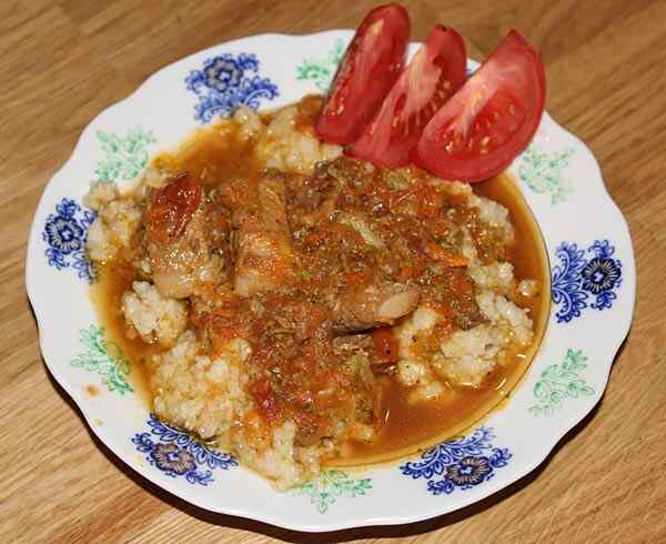 Тушеное мясо в мультиварке