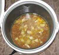 Гречка с мясом в мультиварке
