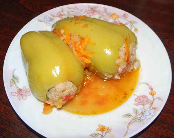 Перцы в мультиварке