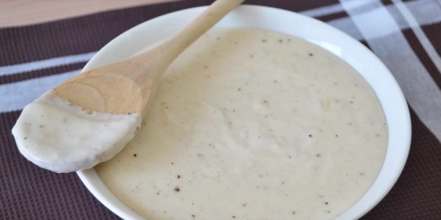 Сливочный соус к мясу и рыбе