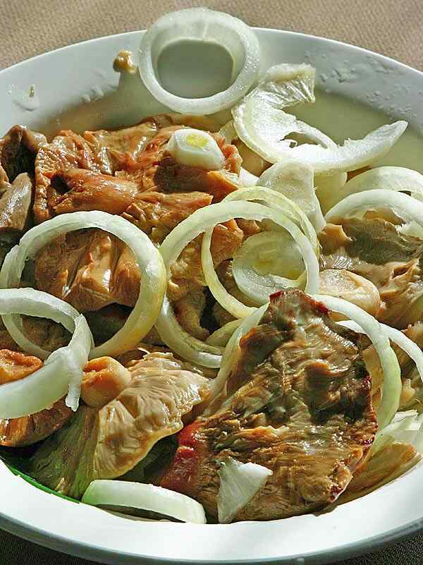 Маринованные опята