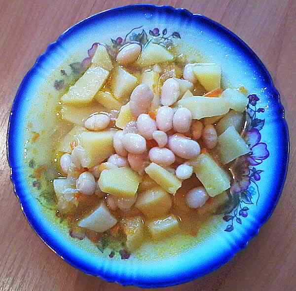 Фасоль с овощами в мультиварке Фасоль в мультиварке