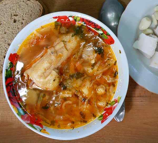 Борщ в мультиварке с курицей
