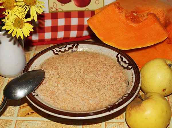 Каша из тыквы в мультиварке