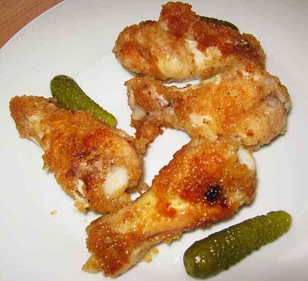Куриные крылышки в мультиварке