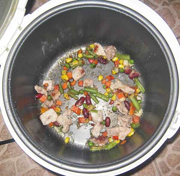 Каша пшеничная в мультиварке Панасоник