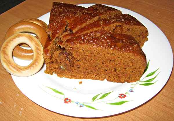 Коврижка на меду Коврижка в мультиварке