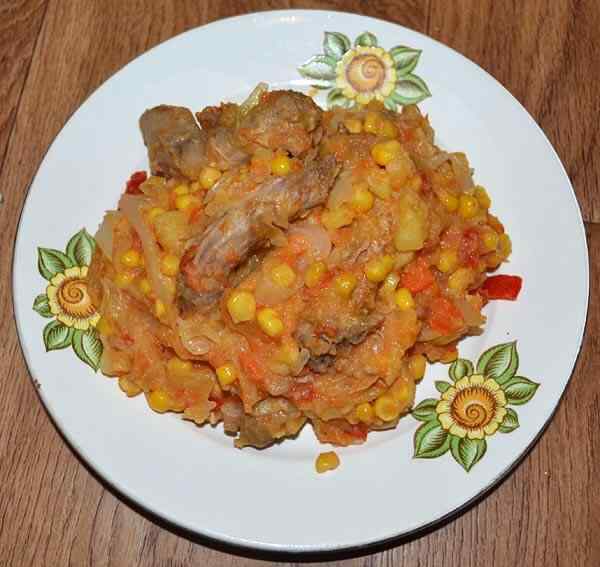 Куриные шейки в мультиварке
