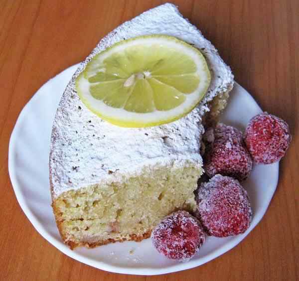 Лимонный кекс в мультиварке