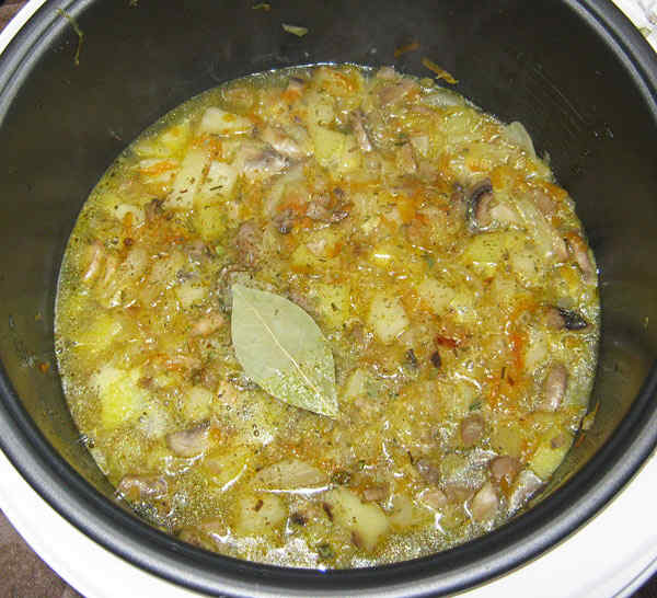 Рагу из овощей в мультиварке