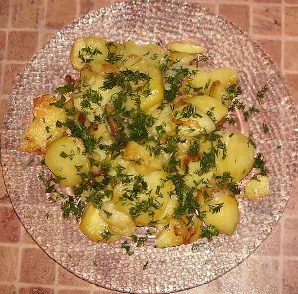 жареная картошка в мультиварке поларис