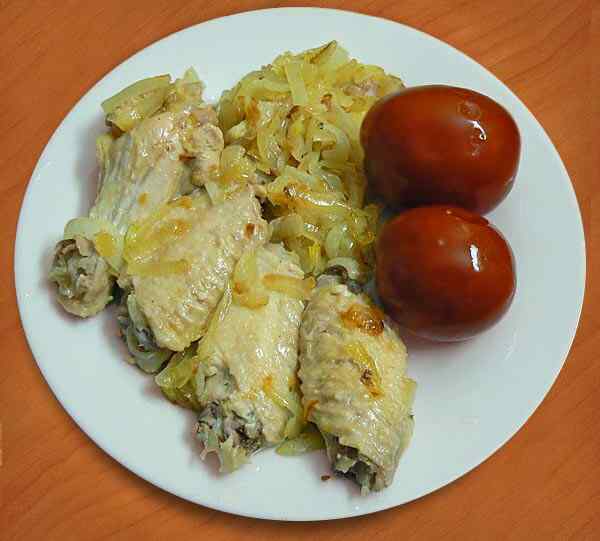 куриные крылышки в мультиварке