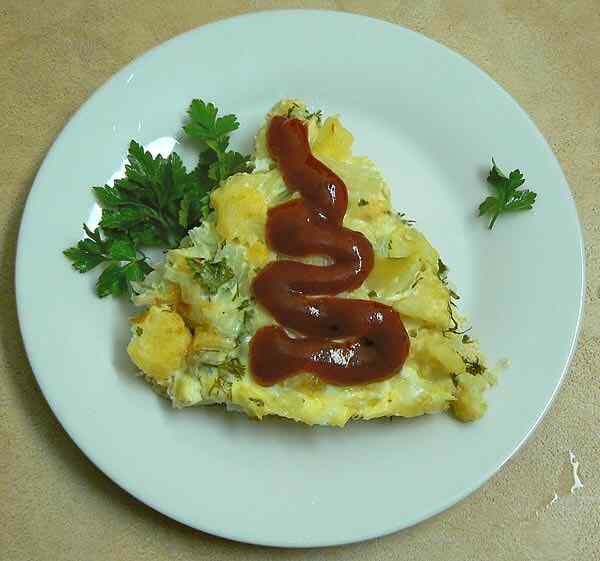 Мясная запеканка в мультиварке