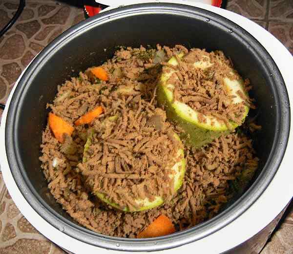 Фаршируем кабачки начинкой