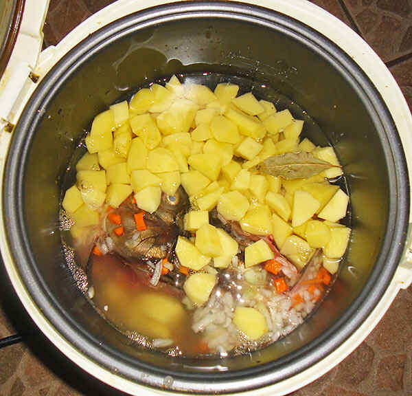 Рыбное блюдо в мультиварке