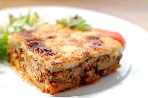 Рецепт мусаки с баклажанами картофелем и фаршем
