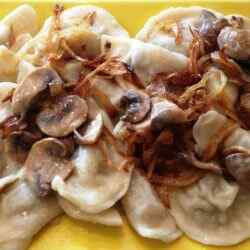 Вареники с картошкой и грибами рецепт