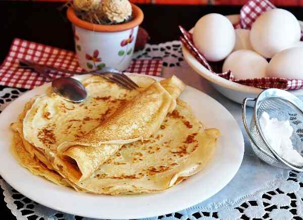 Тонкие, вкусные блины на молоке – на Масленницу и без нее
