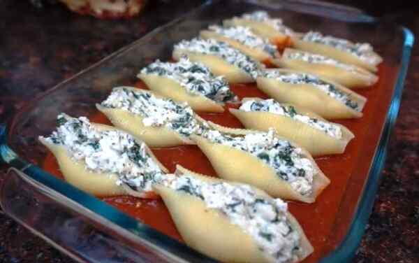 Как фаршировать макароны ракушки фаршем в духовке