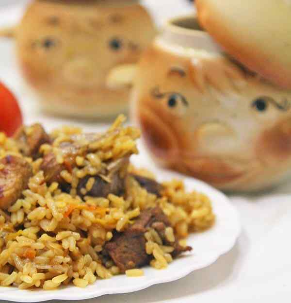 Рецепт плова в горшочках