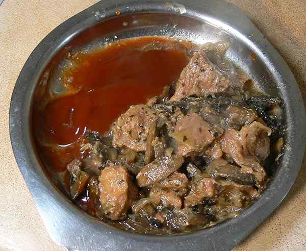 Рагу в мультиварке с мясом 