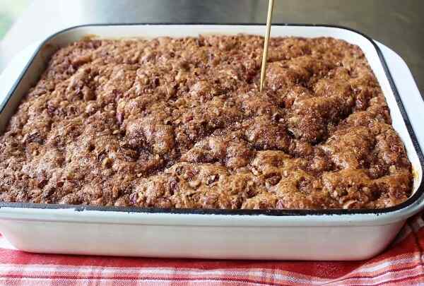 Простой и вкусный ореховый пирог