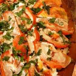 Пицца на заготовке получится очень вкусной