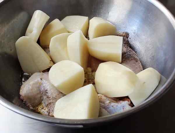 Жаркое из курицы с картошкой рецепт