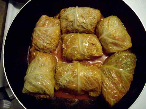 Рецепт постных голубцов с рисом