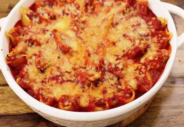 Фаршированные макароны ракушки рецепт с фото пошагово