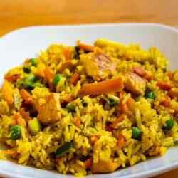 Рецепт плова из куриных грудок