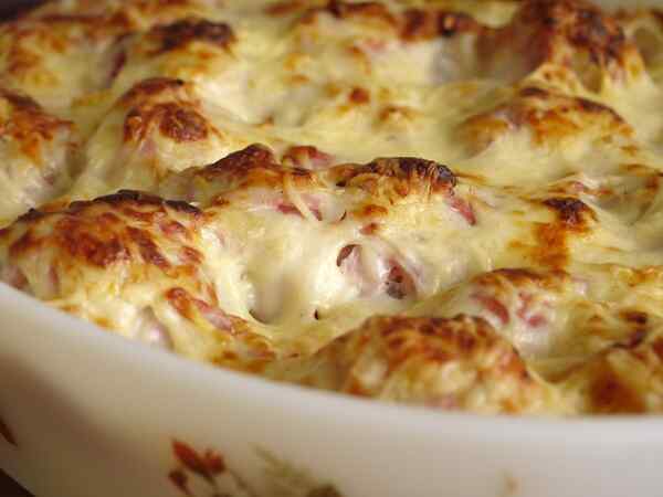 Запеканка из цветной капусты с сыром