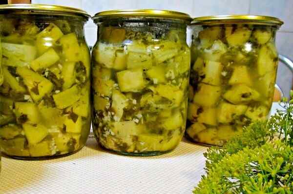 Кабачки маринованные на зиму хрустящие в банках