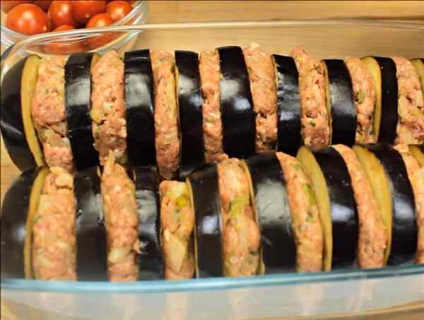 Баклажаны и перец запеченные в духовке
