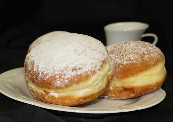 Пончики с начинкой внутри рецепт