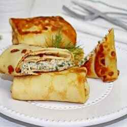 Блины с курицей и грибами рецепт