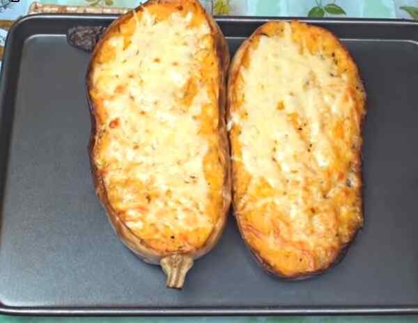 Тыква запеченная с сыром рецепт