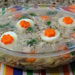 Холодец из курицы с желатином рецепт