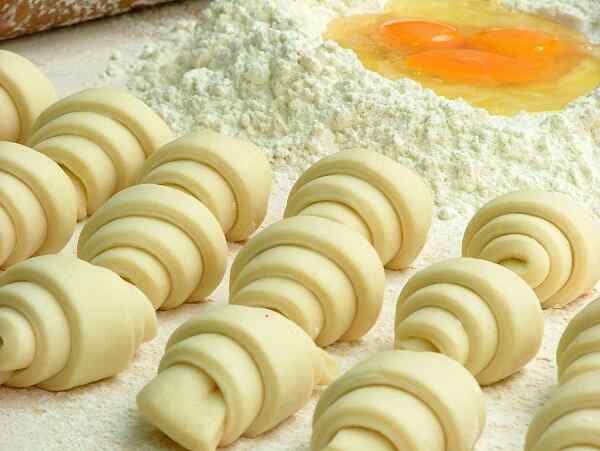 Рогалики из творожного теста рецепт