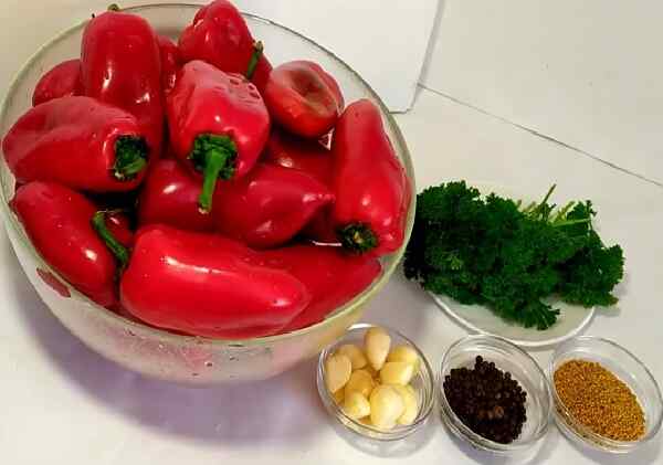 Перец маринованный на зиму
